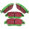Greenstuff Front Brake Pads <br>Suzuki Swift Sport ZC32S <br> 2011-2017